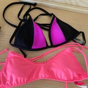 VS/PINK bikini top bundle